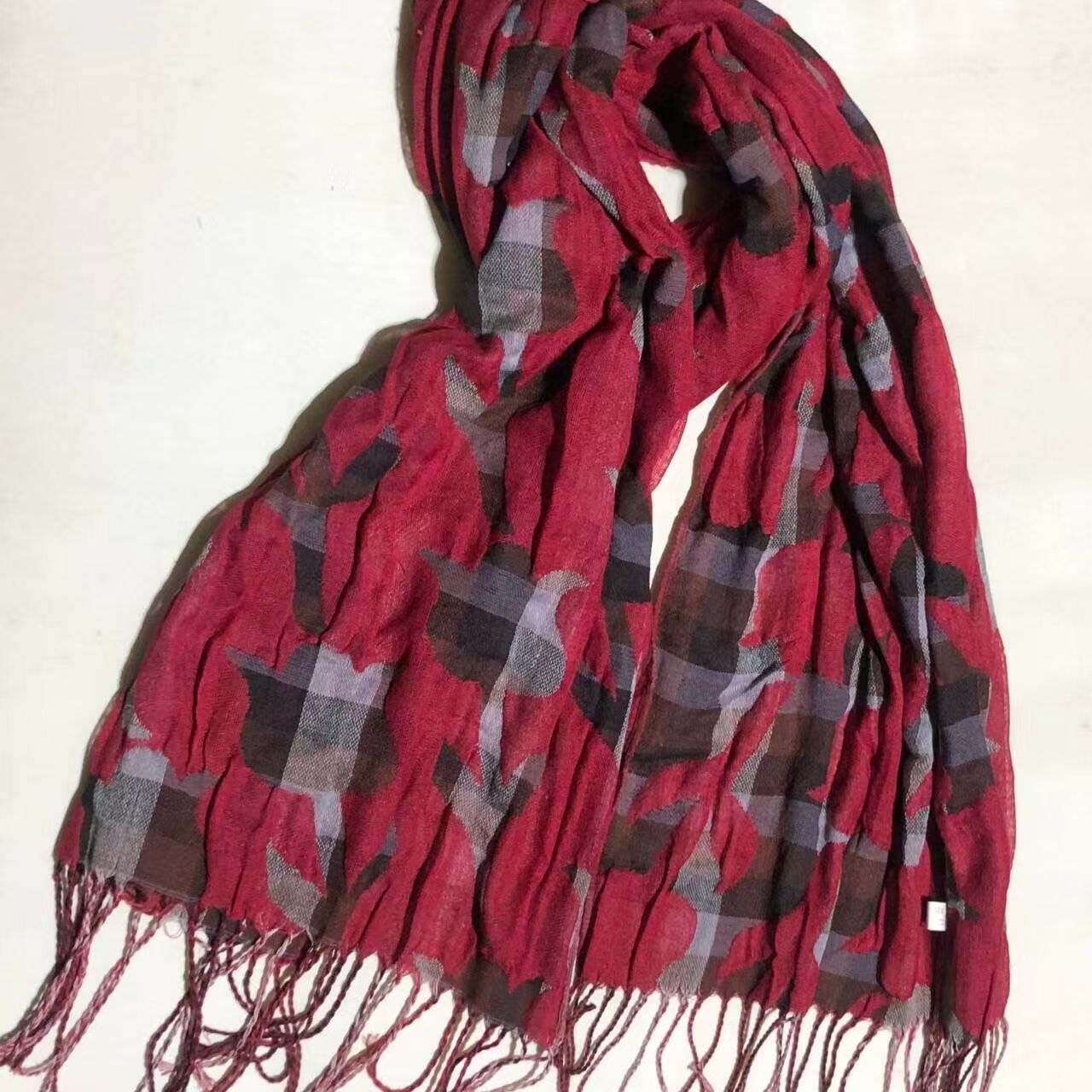 T517 autumn and winter scarf cotton sense versatile warm scarf men and women new shawl