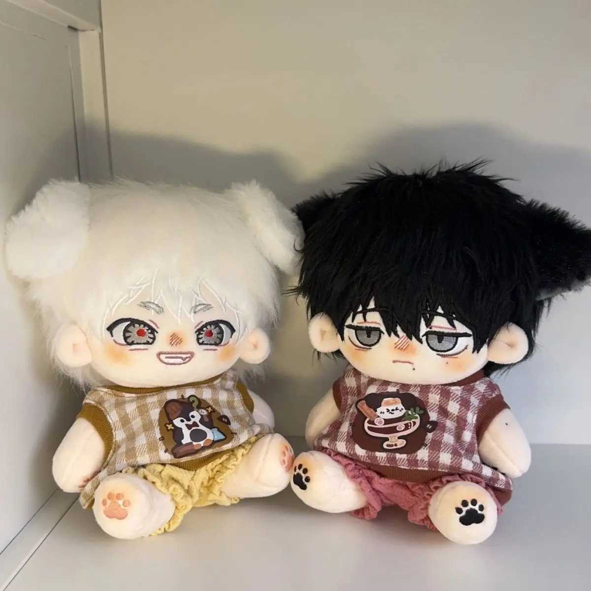 20cm The Summer Hikaru Died Yoshiki Tsujinaka Stuffed Cotton Doll Toys Kawaii Dress-up Cotton Doll Gift Puppets Xmas G251120