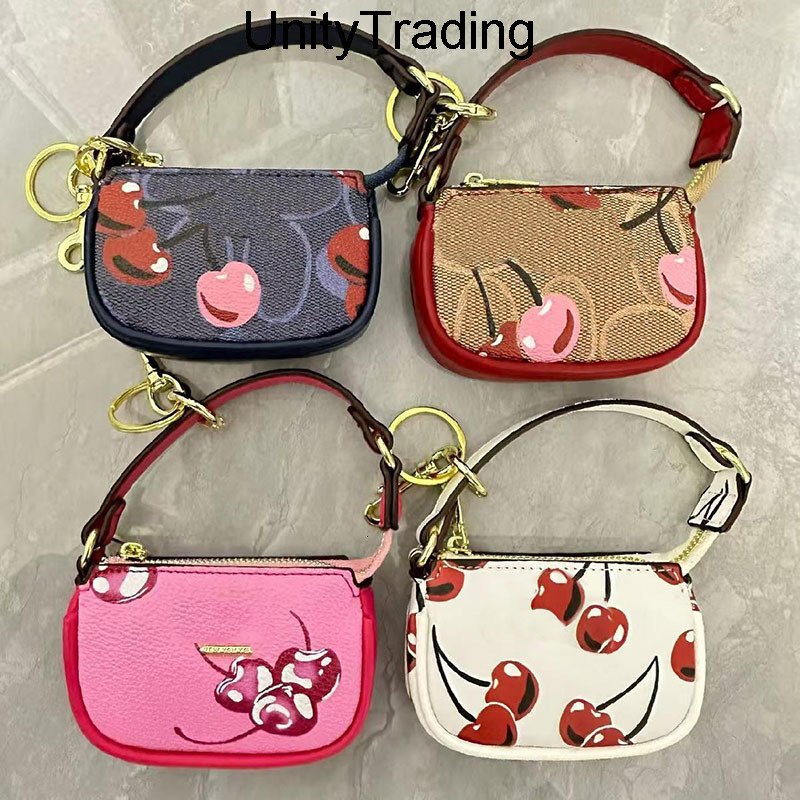 20 Style Luxury Bag Charm Designer Keychain Wallet For Women Leather Bags Keyring Stylish Keychains Hangings Mini Backpack Coin Purse coachlies TKH4