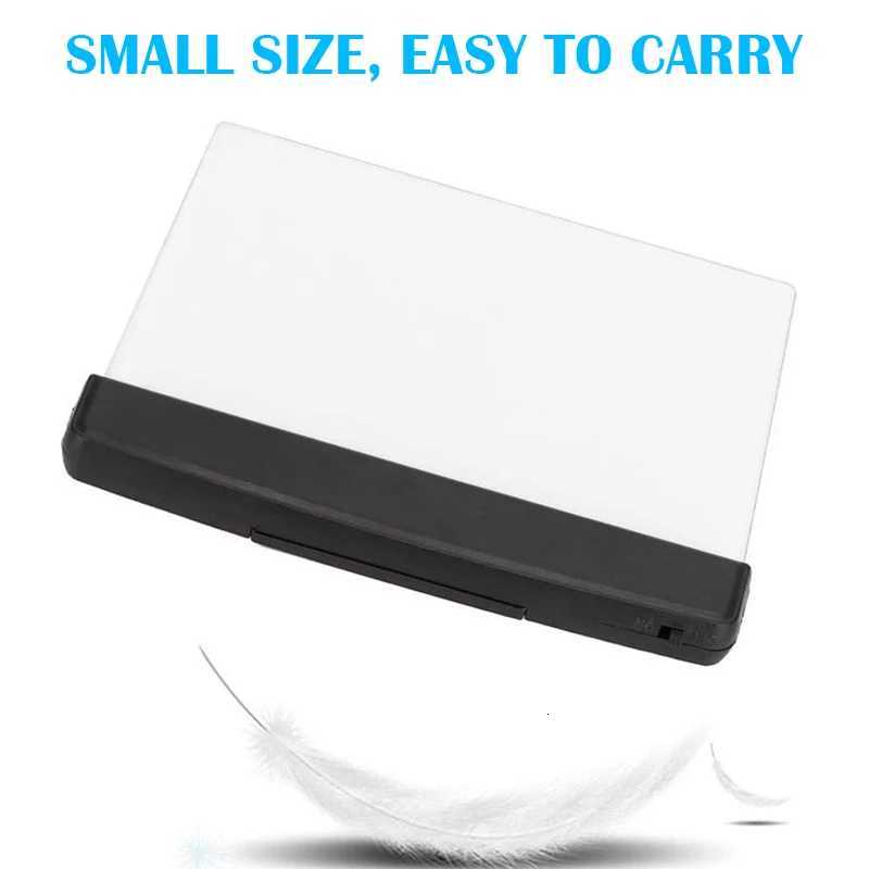 Led Flat Night Vision Reading Light Tablet Book Light Eye Protection Student Night Reading Lamp Flat Plate Car Travel Panel LED M251120