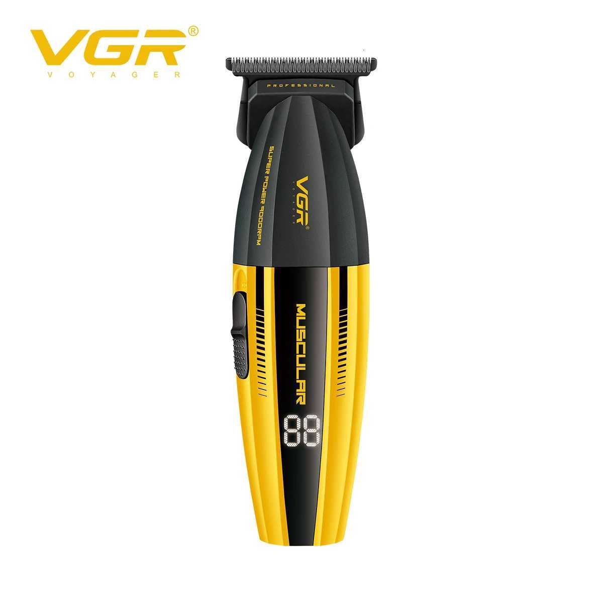 VGR professional high-end hair clipper metal mecha wind mens electric push hair salon home oil head carving pusher V-285TT251120