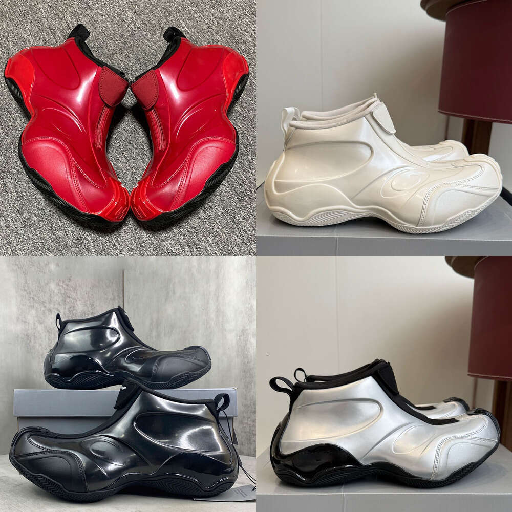2025 Luxury Mens Basketball Sneaker Designer man Casual athletic Thick soled strapless basketball shoes Worn Out Effect Zip Hook and Loop Fastener Leather shoes