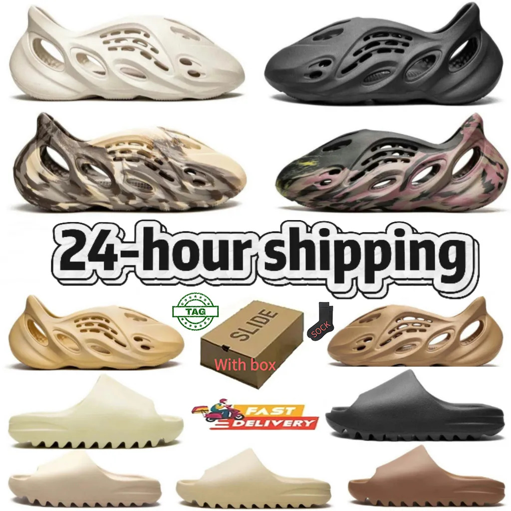 Designer foam Men Woman originals sandals Beach slippers Bathing, bathroom slides Casual comfortable soft plus slide size36-47