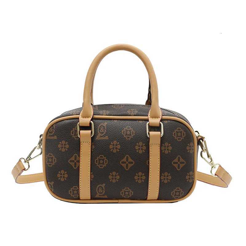 Wens Bost Bag PU Leather Vintage Mogram Crossbody Shoder Bag Luxury Designer Handbag for Wen Y251120