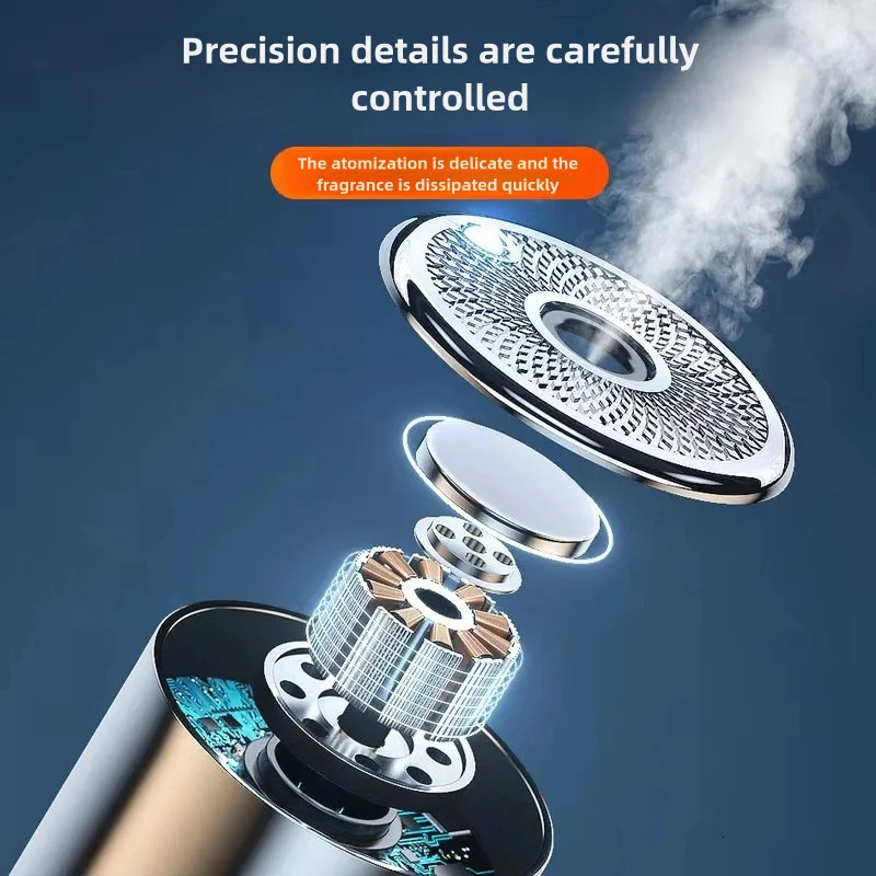 Car aroma machine ornament spray smart fragrance instrument automatic humidifier perfume balm air long-lasting light frag 250418