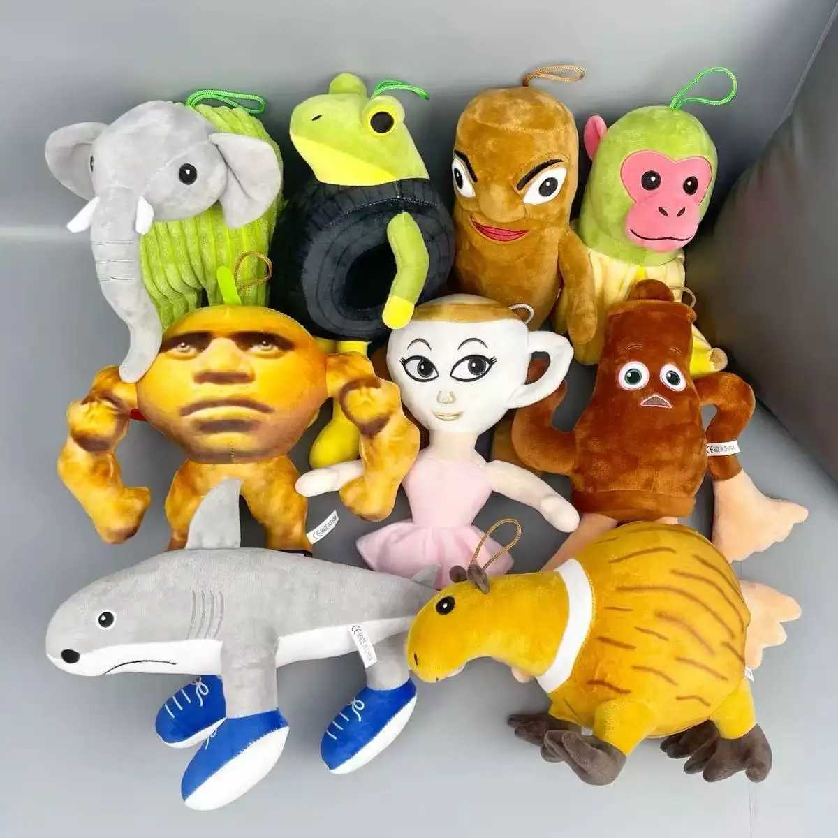 HOT Tralalelo Tralala Plush Tungtungtung Italian Brainrot Al Tralalero Tralala Plush Doll Stuffed Soft Pillow Custom Toys G251120