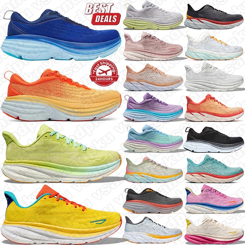 Free shipping designer sneakers men women Running Shoes hokawomen for mens womens black White Red lifestyle shoe outdoor sport trainers sneakers