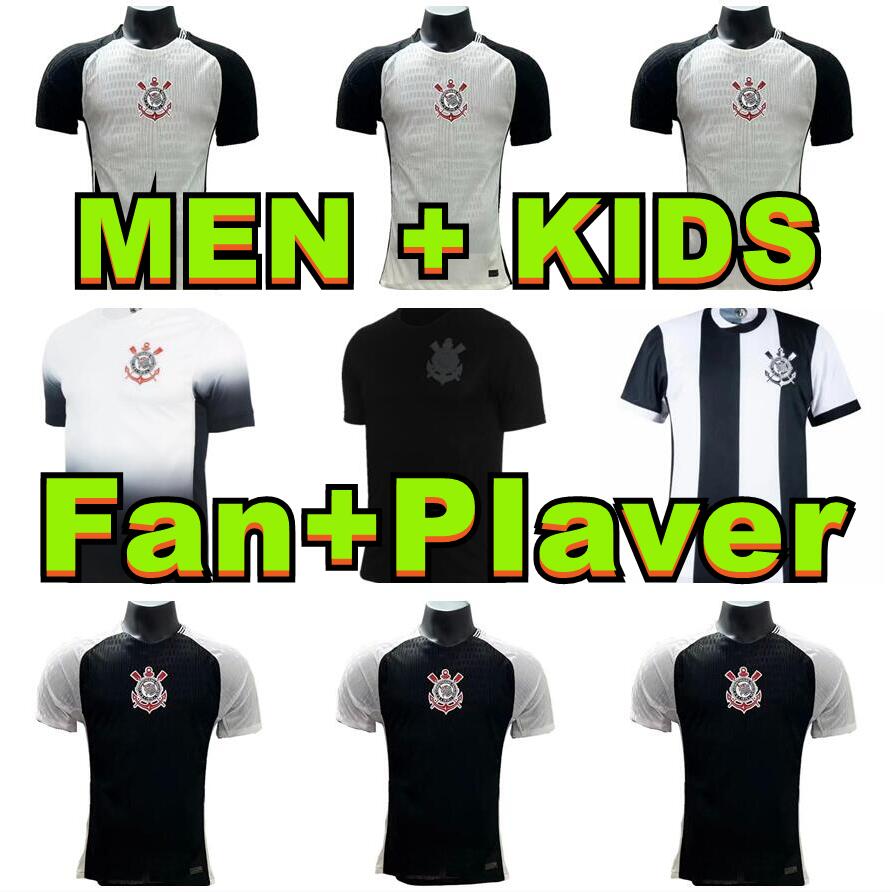 women 2024 2025 Corinthias Soccer Jerseys home Away Yuri Alberto PAULINHO 25 26 camisetas de footb special Garro Club football shirt Third Japan 10 Years men kids kit