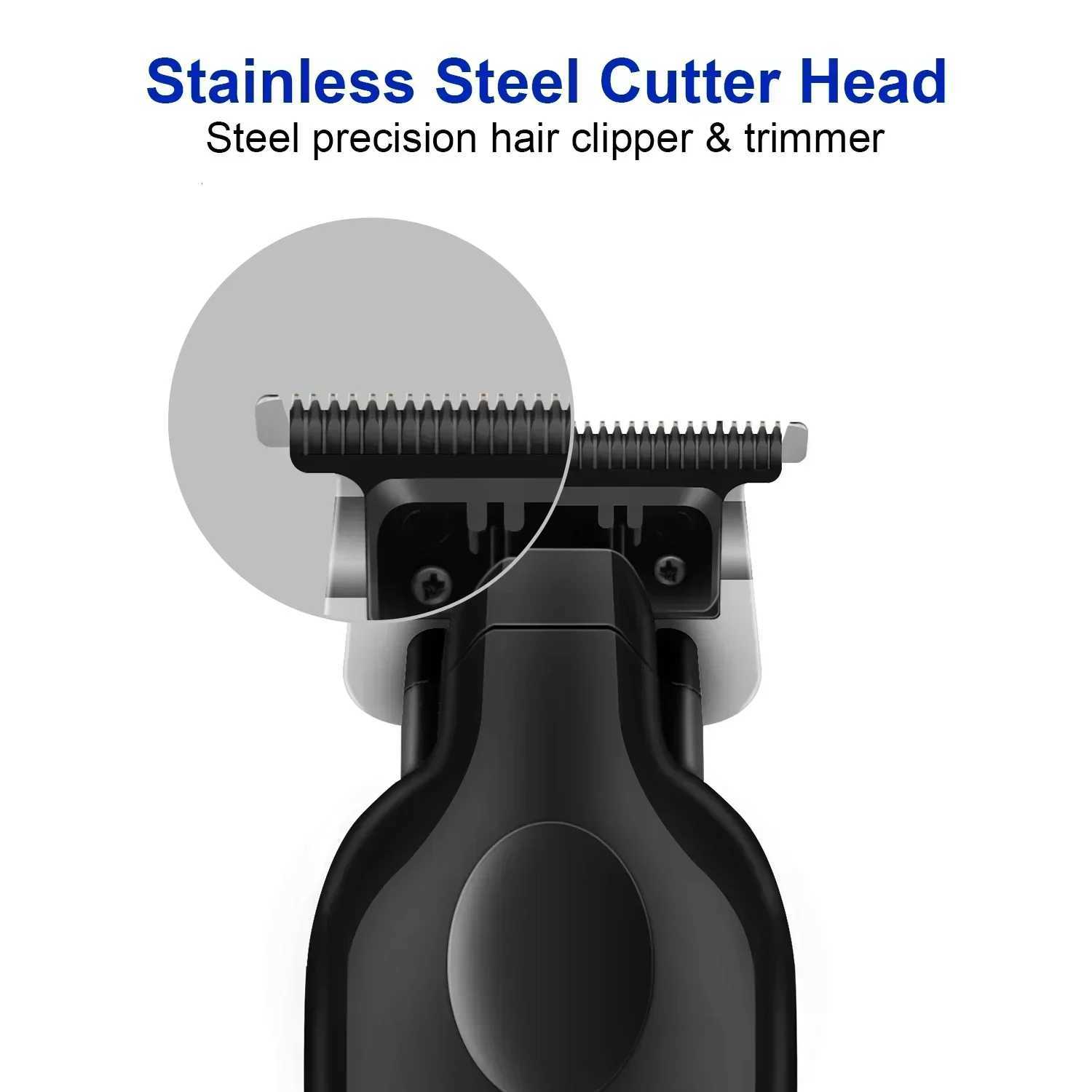 Kemei Hair Clipper Km-1071 Km-2299 Km-2024 UBS Rechargeable Cordless Beard Trimmer Powerful Electric Hair Clippers for MenT251120