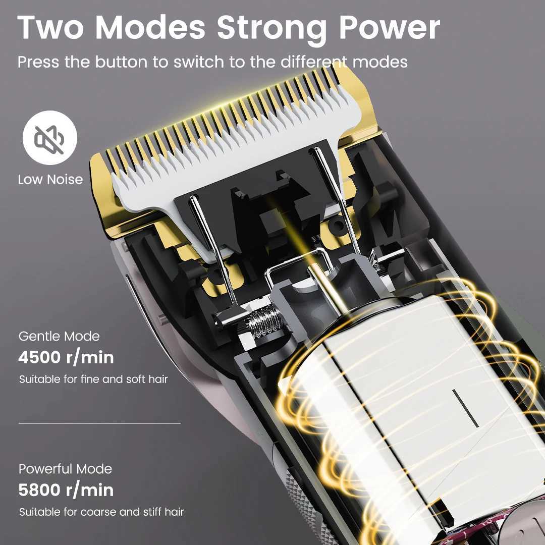 SEJOY Electric Hair Trimmer for Men Hair Clippers for Barbers Rechargeable Cordless Shaver OiI Not IncludedT251120