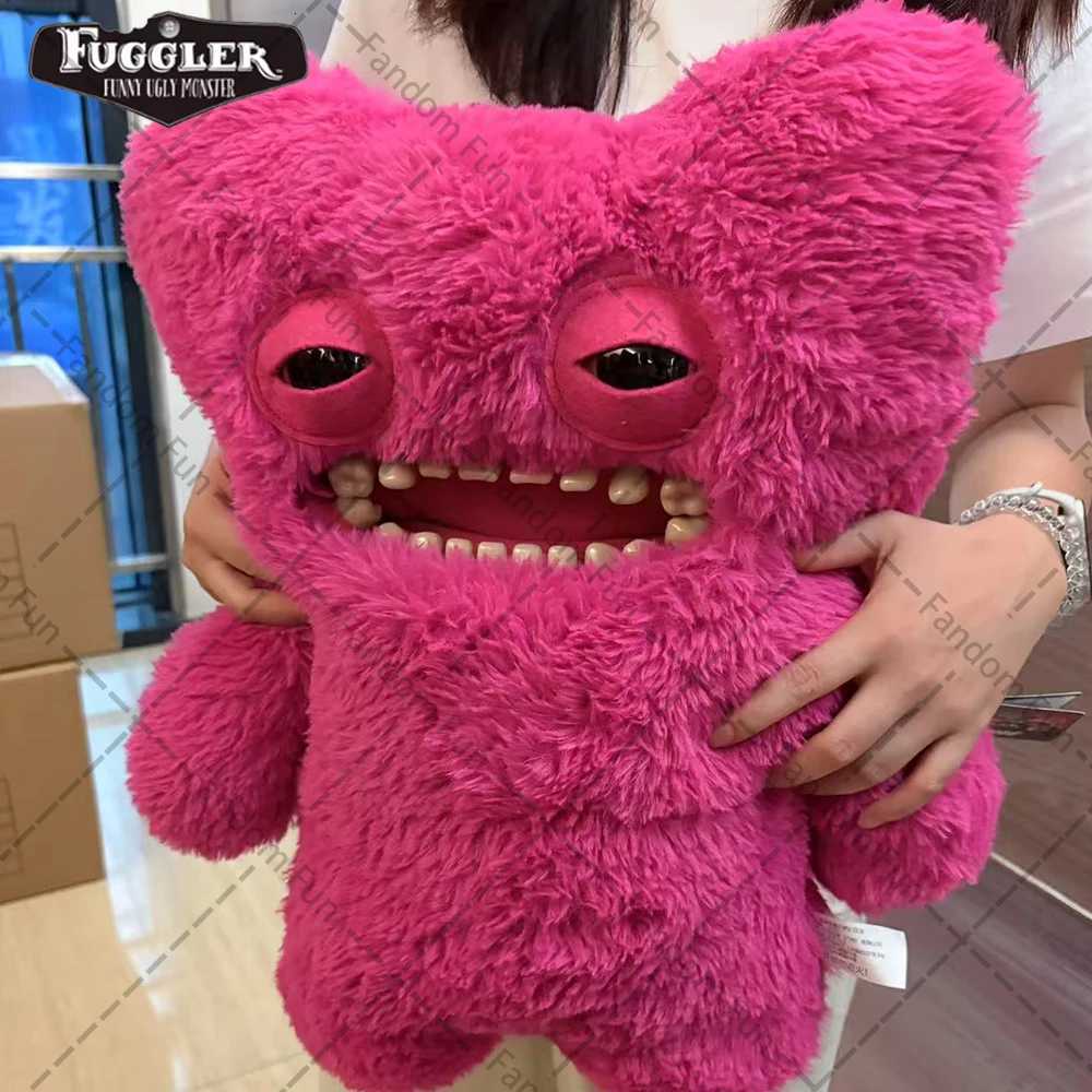 Big Fuggler Original Monster Plush Doll 44-50Cm Large-Sized Funny Ugly Tooth Monster Crazy Rabbit Fluffy Stuffed Cushion PillowXJ251120