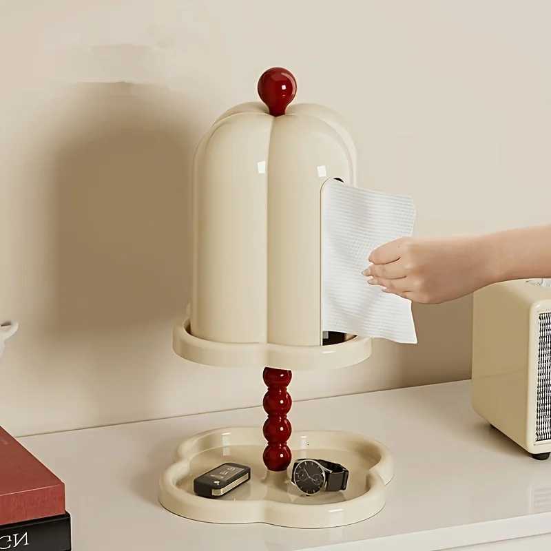 2pcs Double Layered Elegant Tissue Box with Lid Dust Proof Retro Design Living room Tissue Box Key Jewelry Organizer C251120