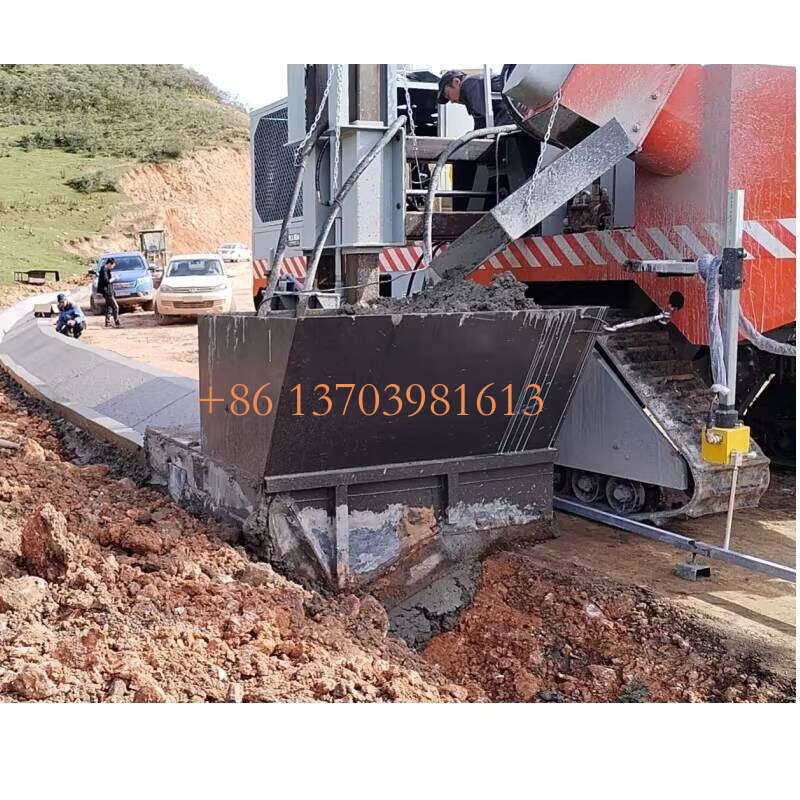 Road Machinery Small Automatic Cement Concrete Kerb Curb Slipform Paver for Sale