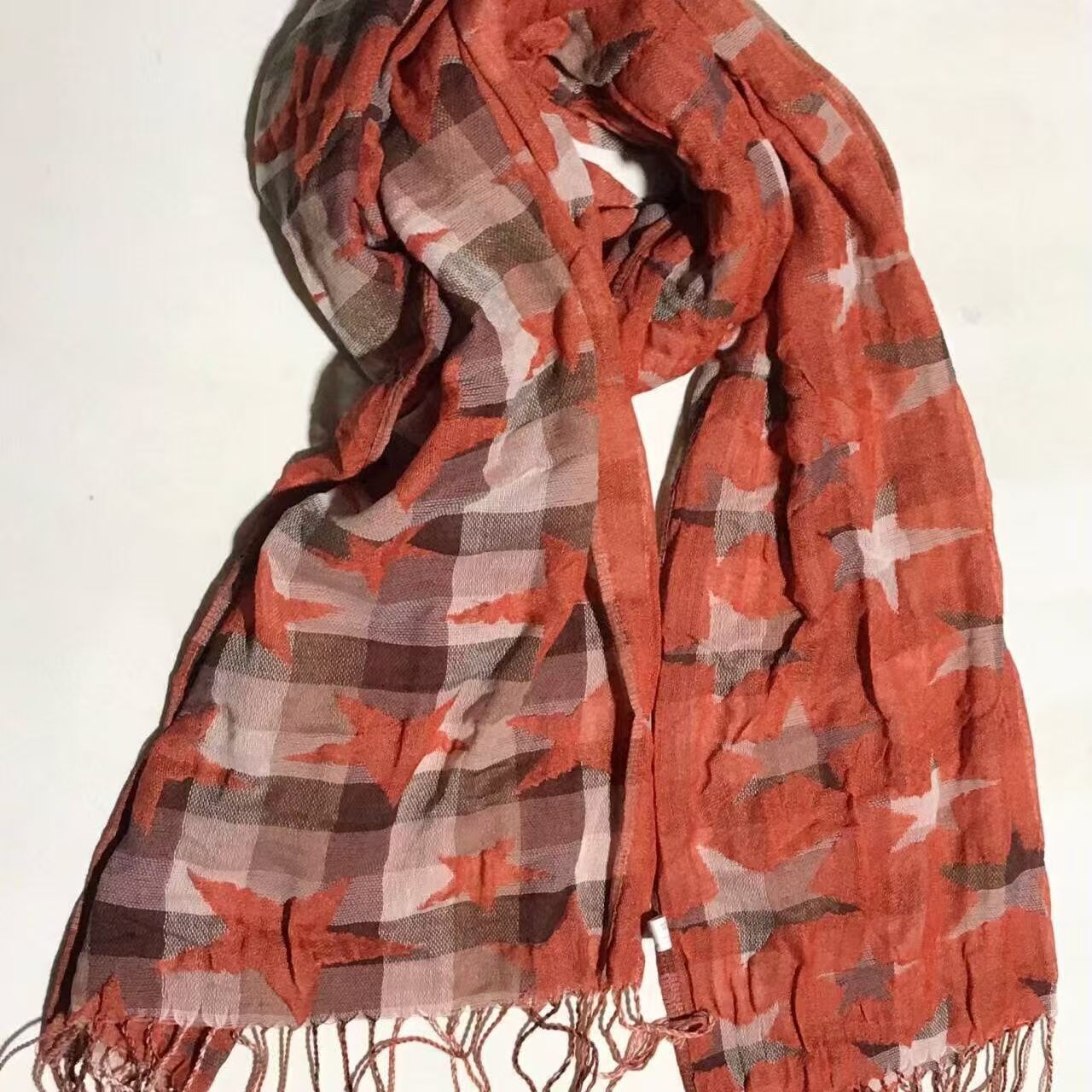T517 autumn and winter scarf cotton sense versatile warm scarf men and women new shawl