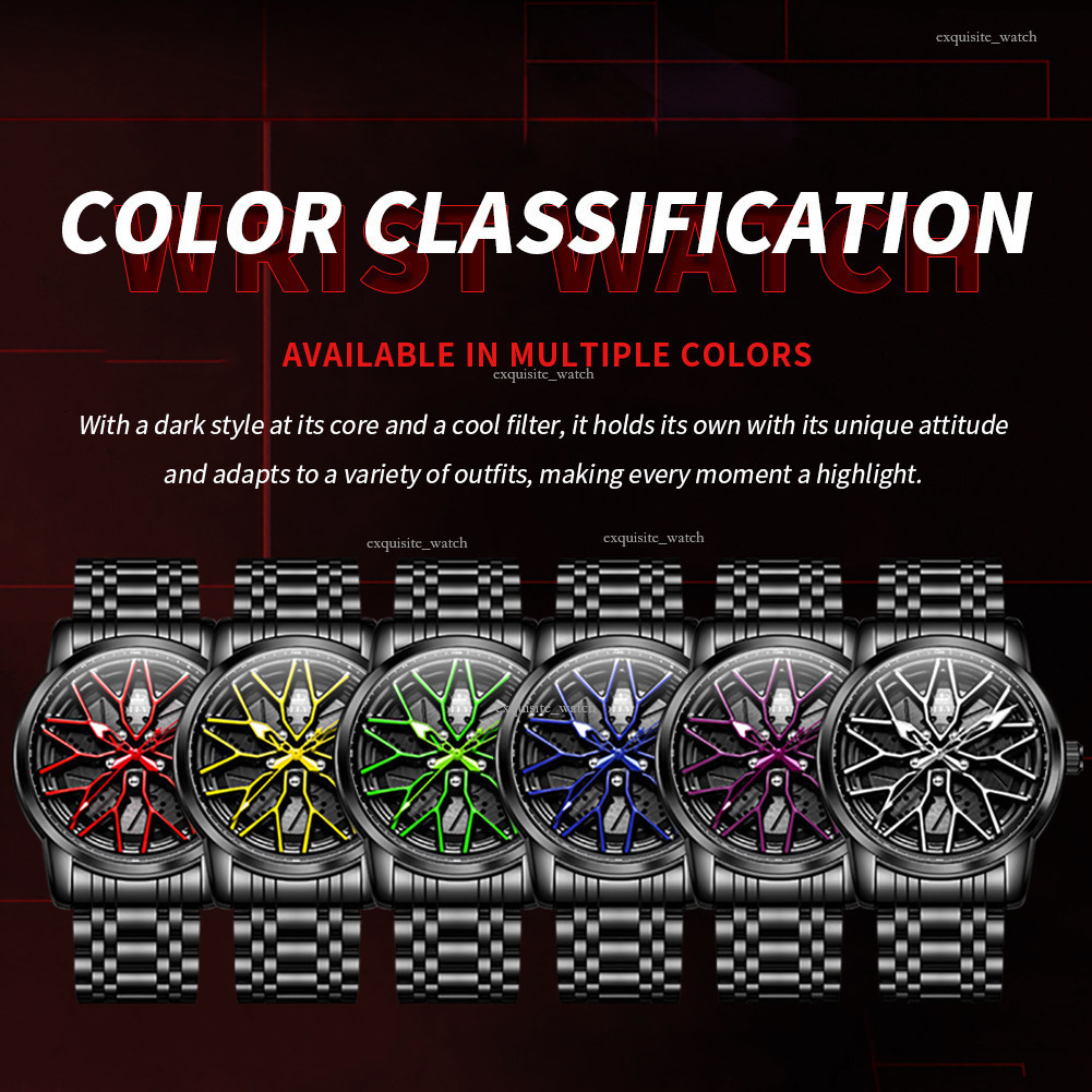 OLEVS Designer Men's Fashion Waterproof Luxury Casual Outdoor Luminous Rotating Wheel Quartz Watch Men's Luxury Watch Free Delivery Wholesal