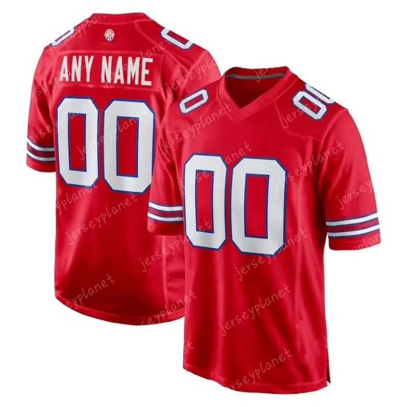 17 Josh Allen 0 Keon Coleman 4 James Cook Shakir Trubisky Personalized Customized Football Jerseys Custom Any Number Name For Men Women Youth 66