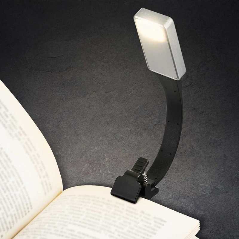 Rechargeable E-Book Led Light For Kindle Paper New Usb Reading Lamp Book Light Lamp Clip For Travel Bedroom Book Reader 3Model M251120