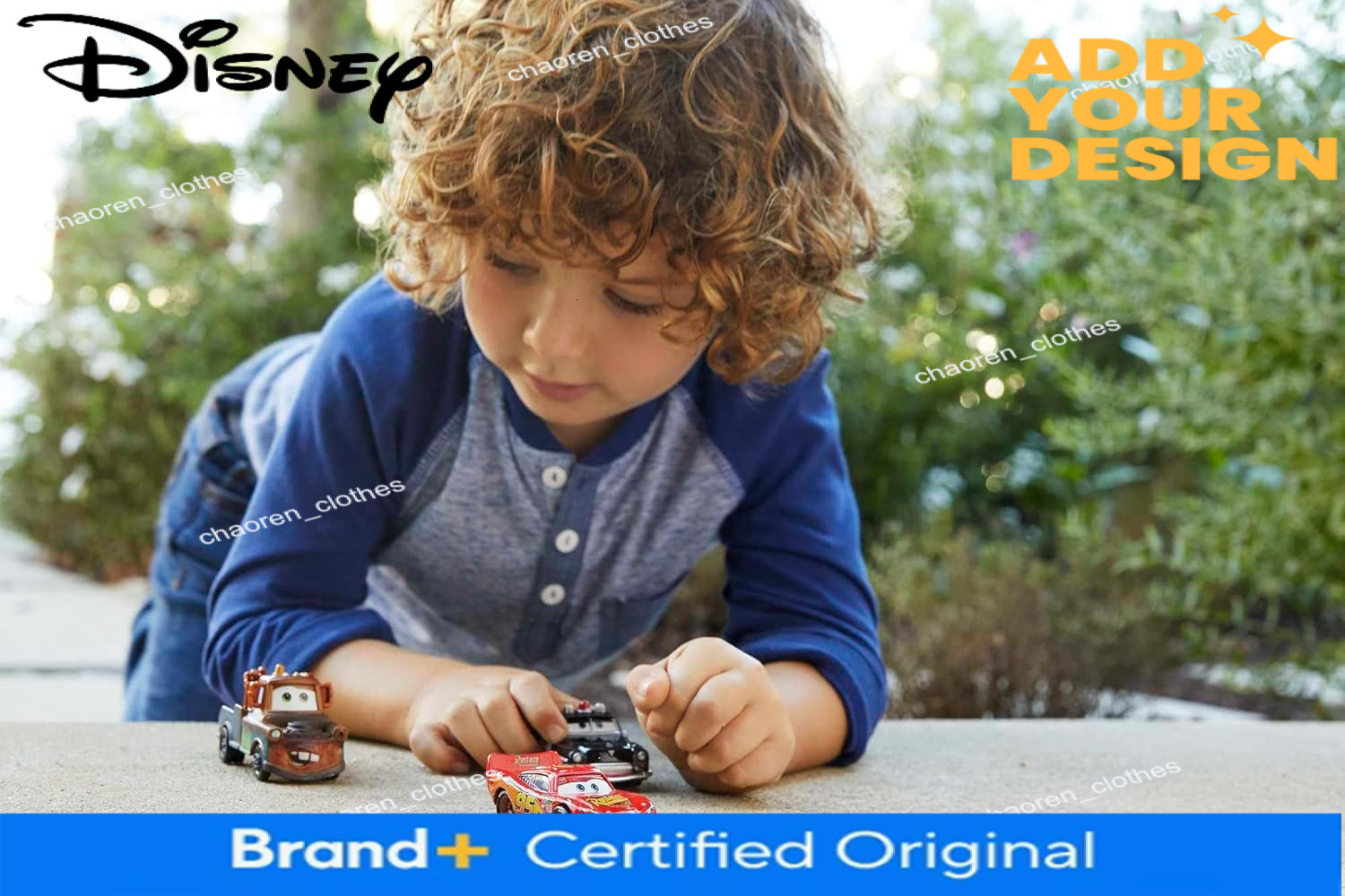 Mattel custom Disney and Pixar Toys, Radiator Springs 3-Pack of Die-cast Toy Cars Trucks with Lightning McQueen, Mater & Sheriff