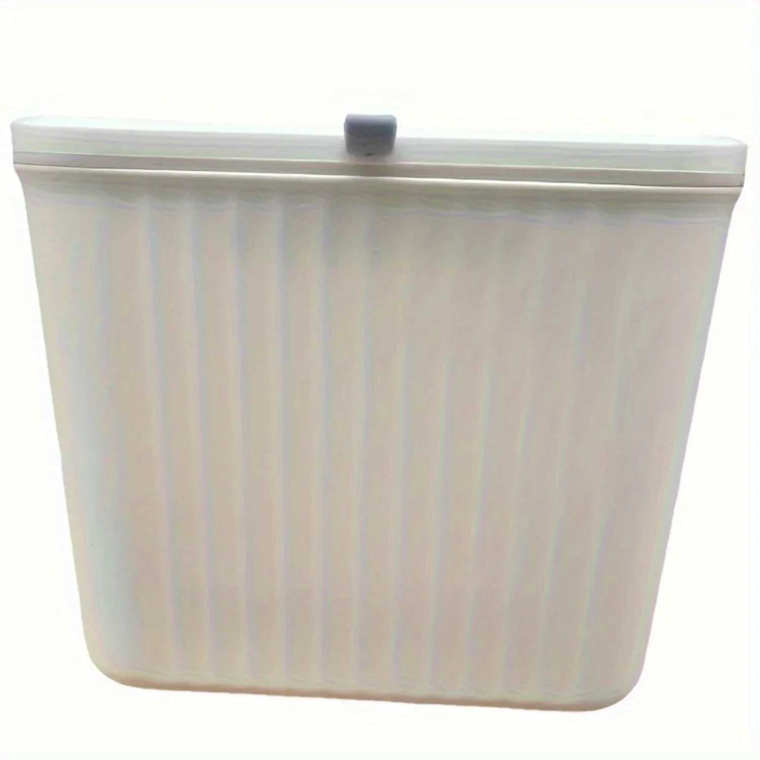 Wall Mounted Trash Can Household Rubbish Bin Bathroom Hanging Wastebasket C251120