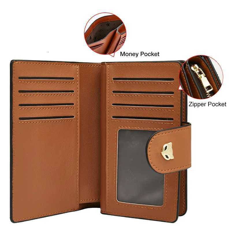 FOXER PVC Womens Card Holder Wallet Fashion Signature Multi Card Slot Elegant Ladies High Quality Wallet Best Gift for WomenW251120