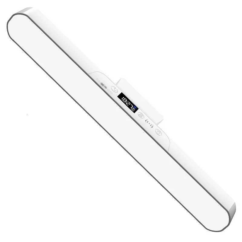 2026 Desk Lamp Eye Study Dormitory Reading Lamp LED Power Display Clock Timer Magnetic Cool Lamp M251120