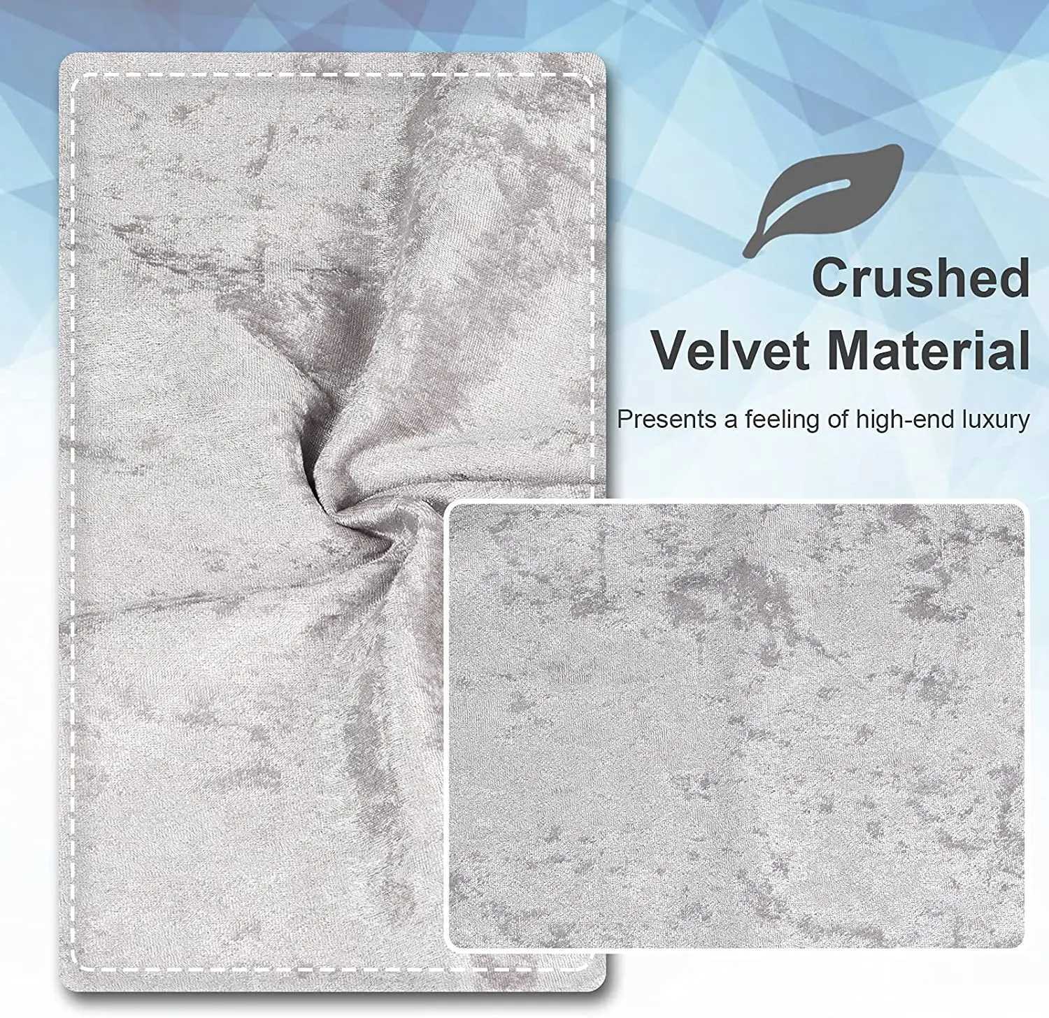 Pillow Case Super Soft Luxury Ice Velvet Case Grey Decorative Cushion Cover Luxury Nordic Home Sofa Bed Living Room Decor C251120