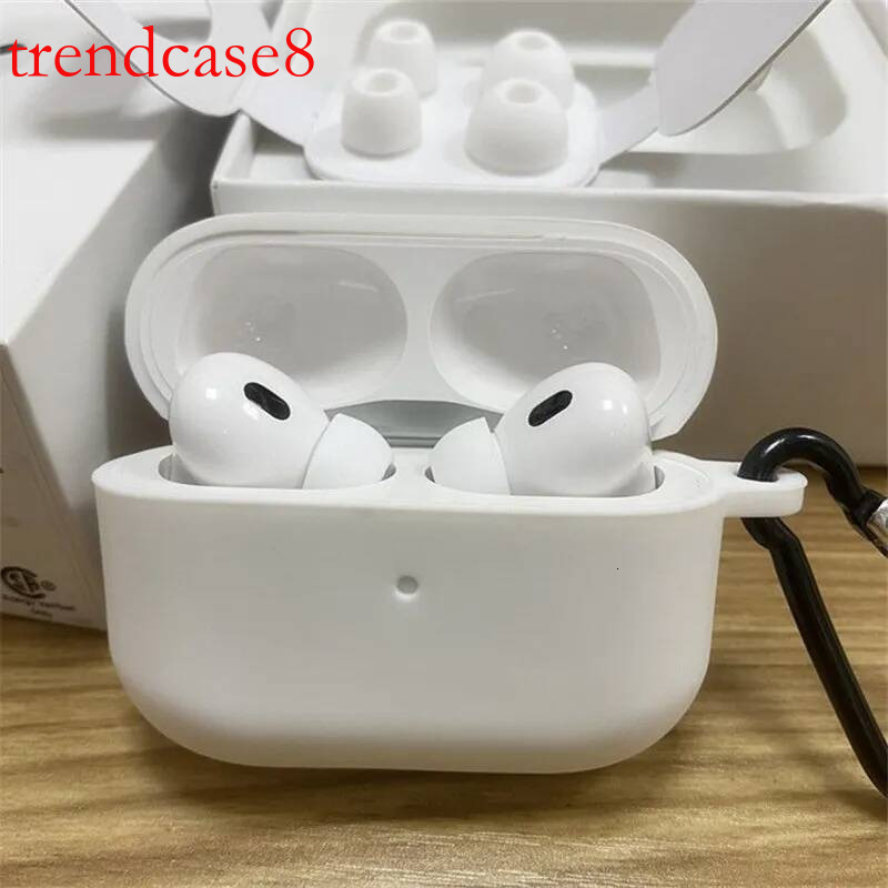 Fast delivery Pro 2 2nd Generation air 4 3 pros Headphone Accessories Solid Silicone Protective Earphone pods max Wireless Charging Shockproof Case Co