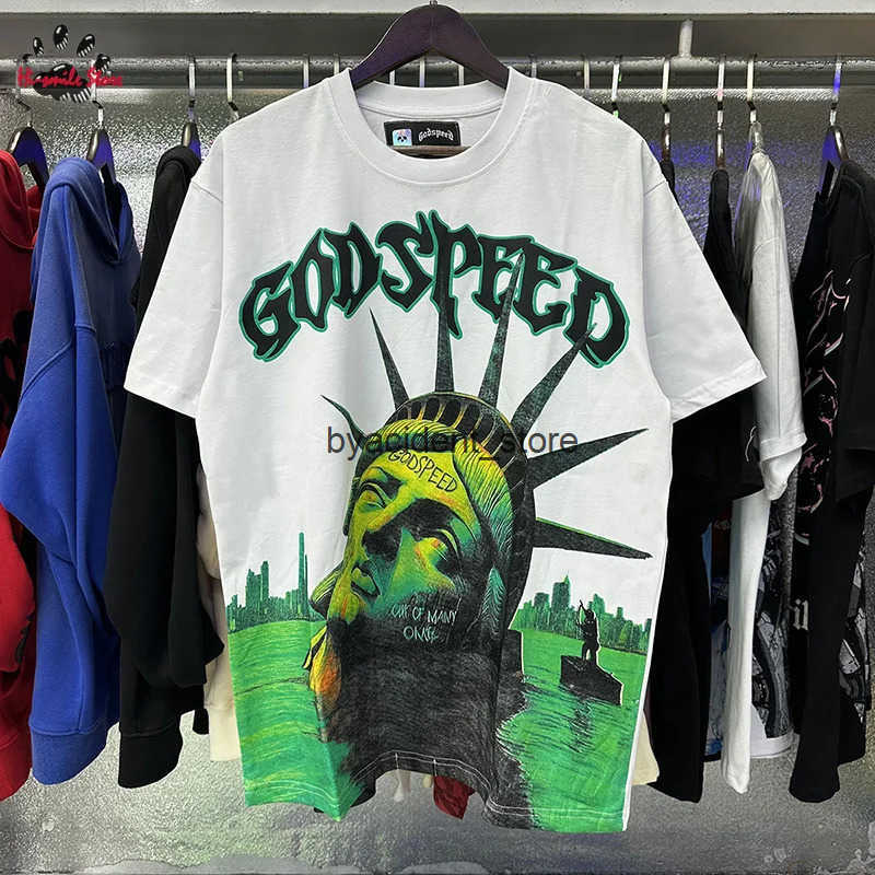 Classic Full Match Casual Mens Top T-shirt Cotton High Street Black and White Green Speed T-shirt Short Sve Q250420