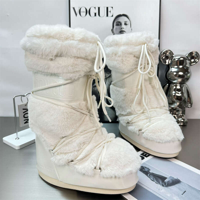 Budget-Friendly Snow Boots, High-Quality Performance Affordable Price Moon With Internal Height Increase, Non-Slip, Warm Skiing Waterproof Classic Sno