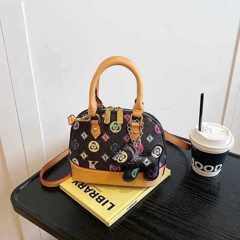 2025 Shell Crossbody Bag - Stylish Printed Shoder Purse for Wen Trendy Mini Handbag with Adjustable Strap Y251120