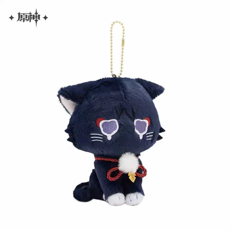 Sunsyea Genshin Impact Official Merch miHoYo Original Wanderer Fairy Tale Cat Hat Plush Keychain G251120