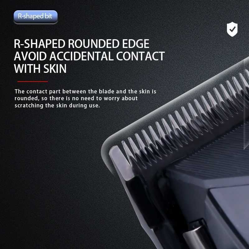 KEMEI Electric Rechargeable Best Hair Trimmer Professional Cordless Barber Hair Clipper Trimmer KM-1856T251120