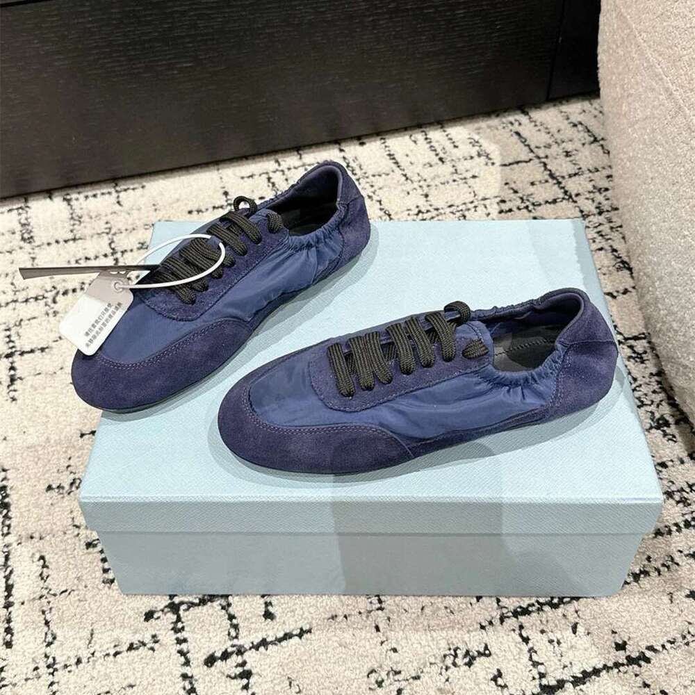 Women Size35-41 Natural Cow Suede Slippers Mixed Colors Mules Round Toe Sneakers Flats Designer Shoes atillas De Mujer