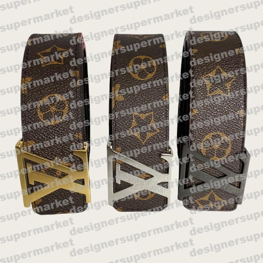 Men Designer Belts Womens Waistband Ceinture Letter Buckle Genuine Leather Classical Translucent Designers Belt Highly Quality Cowhide Width 38mm With Box