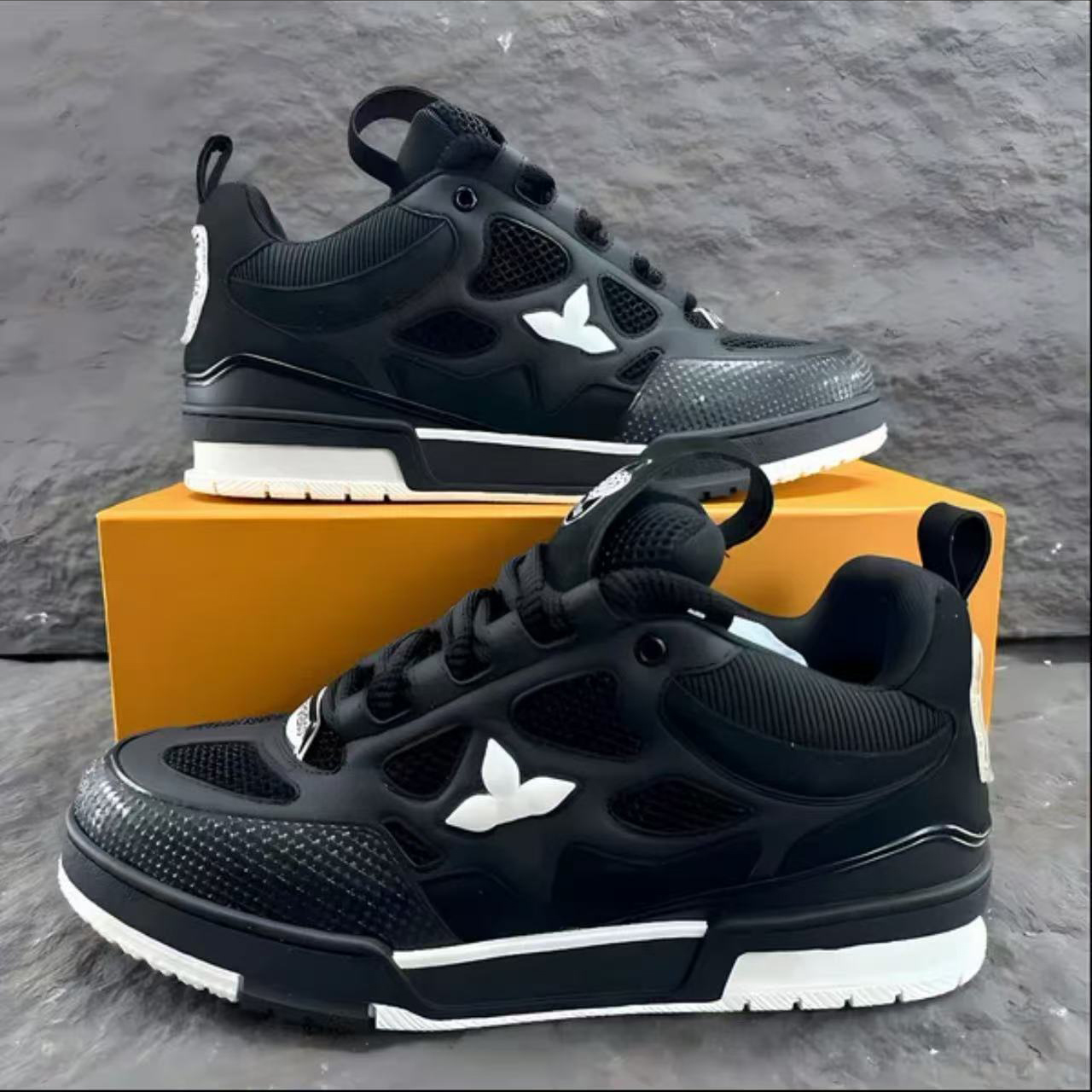 Designer sports Casual Shoes Skate men's running outdoor women's tennis low cut shoes denim canvas leather 349