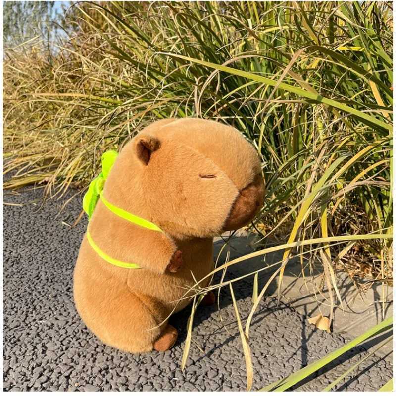 25-55CM Kapibala Capybara Plush Toy Internet Celebrity Capybara Jun Doll Ugly Cute Doll Guinea Pig Doll Boys Girls Anime Kawaii G251120