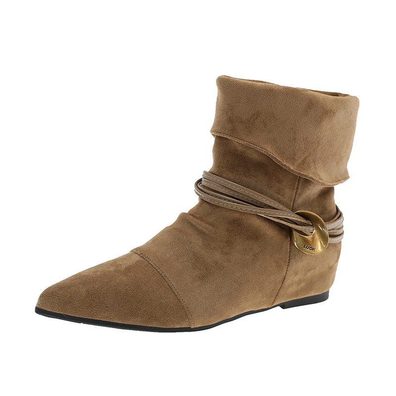 Free delivery designer boots Comfortable and fashionable short boots with simple design for women's boots