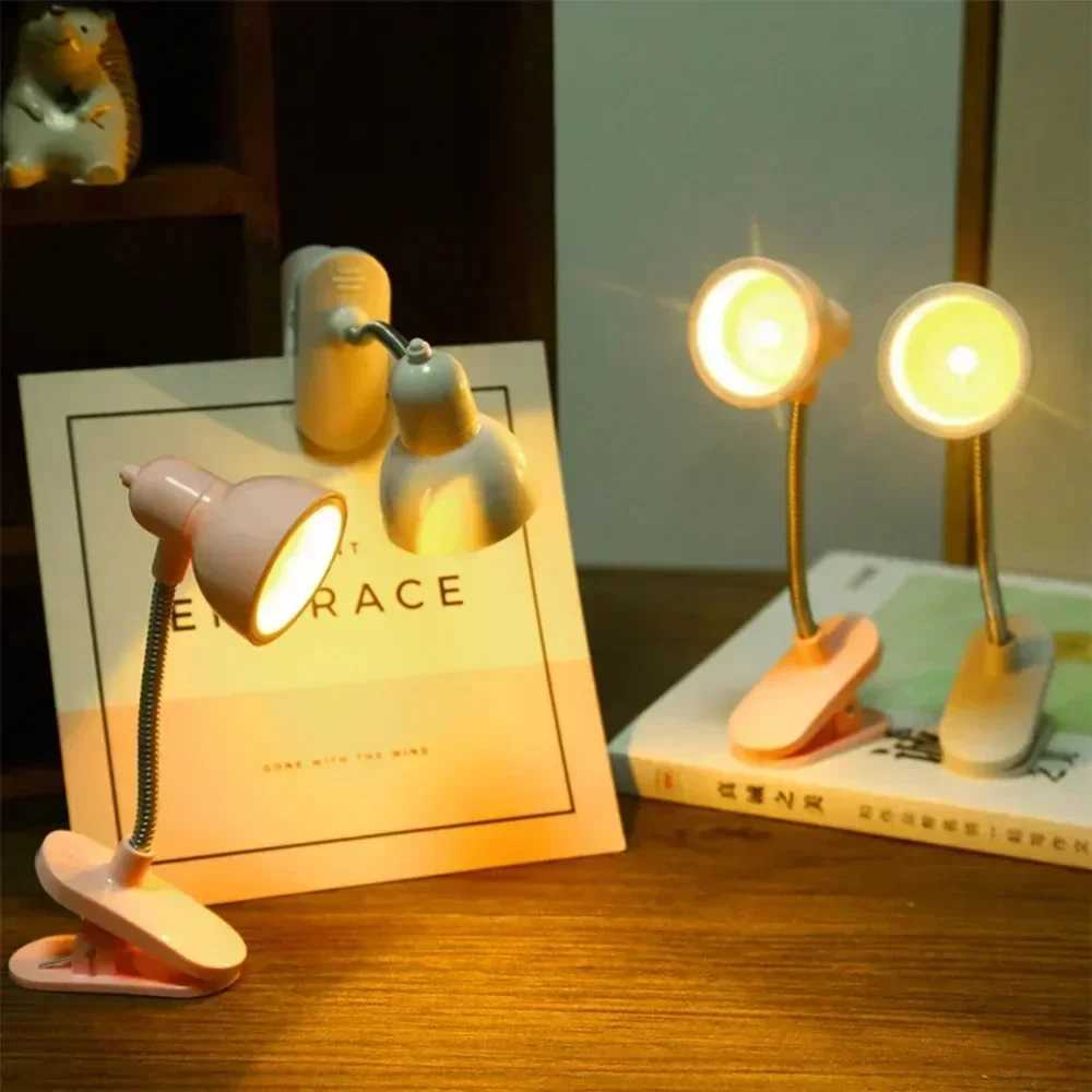 Mini Book Light LED Clamp Reading Lamp Night Lights Books To Read Bookmark Desk Decoration Bedroom Writing Stand Notebook Small M251120