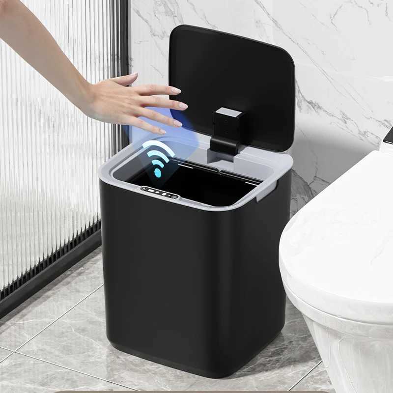 Touchless Smart Trash Can Automatic Opening Induction Trash Bin Garbage Can For Kitchen House Office C251120