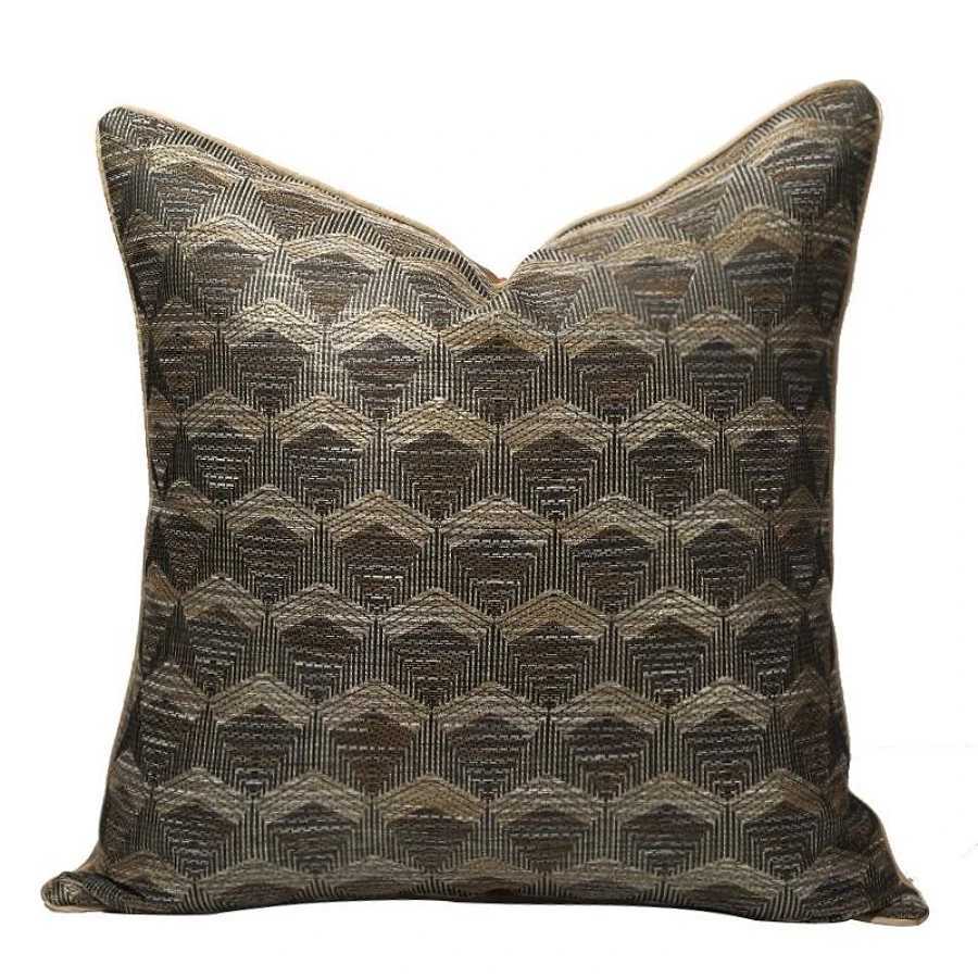 Pillow Case 1pc luxury black gold cushion cover high-end decorative throw cover for sofa livingroom decor case C251120