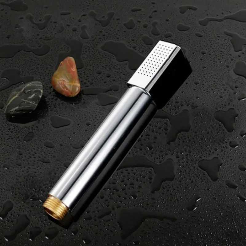 Modern Style Bathroom Shower Head Stainless Steel Copper Hand Held Shower Heads Chrome Top Spray Rain Shower HeadsM251120