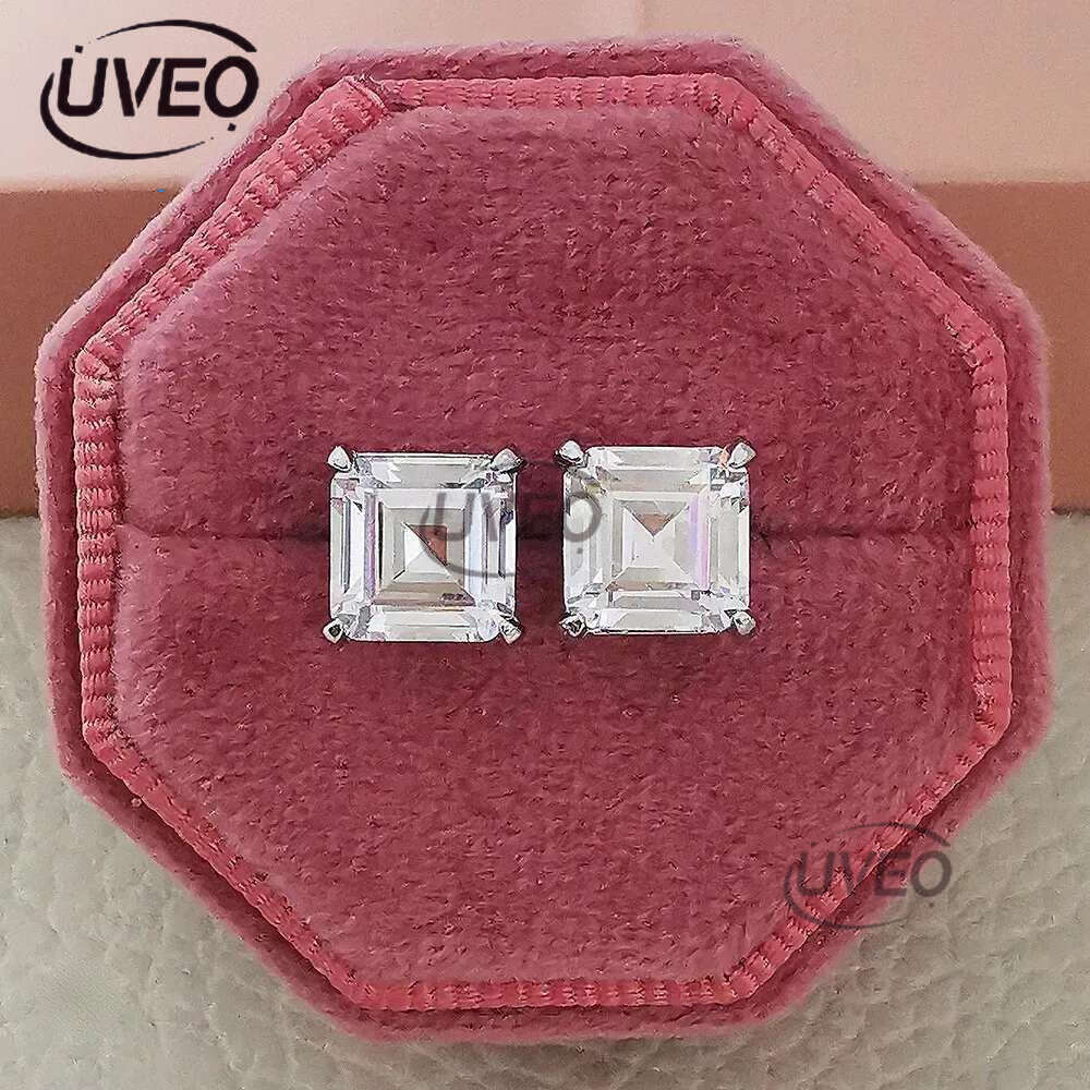 20 Styles Trendy Lab Moissanite Stud Earring Original Sterg Sier Party Wedding Earrings For Women Bridal Jewelry Perfect Gift