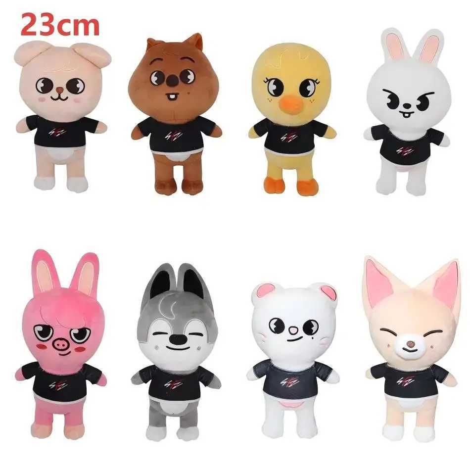 Hot Skzoo Plush Doll Puttets Doll Kpop Plush Kawaii Stuffed Animal Doll Toys Room Decor Fans Gift G251120