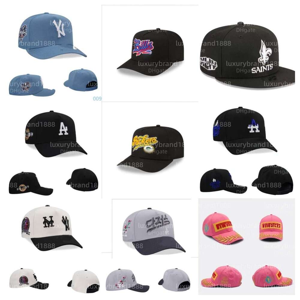 All Team Fans Baseball Fitted Hat Men One Size Vintage Flat Sport Sates Map Snapback Caps New York Navy Blue Love Trucker Cap Chapeau Bone Mix Color 12