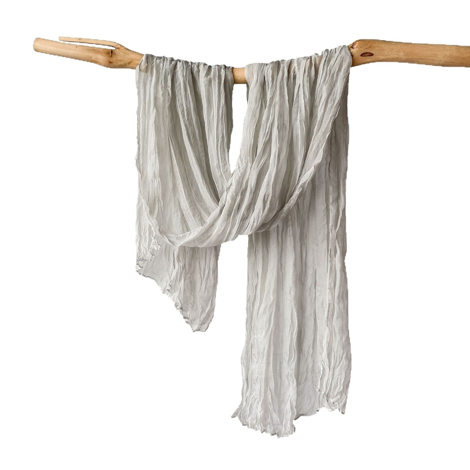 K455 Cross-border Malaysia headscarf spring and autumn pure color cloud pattern pleated scarf monochrome thin gauze shawl silk scarf