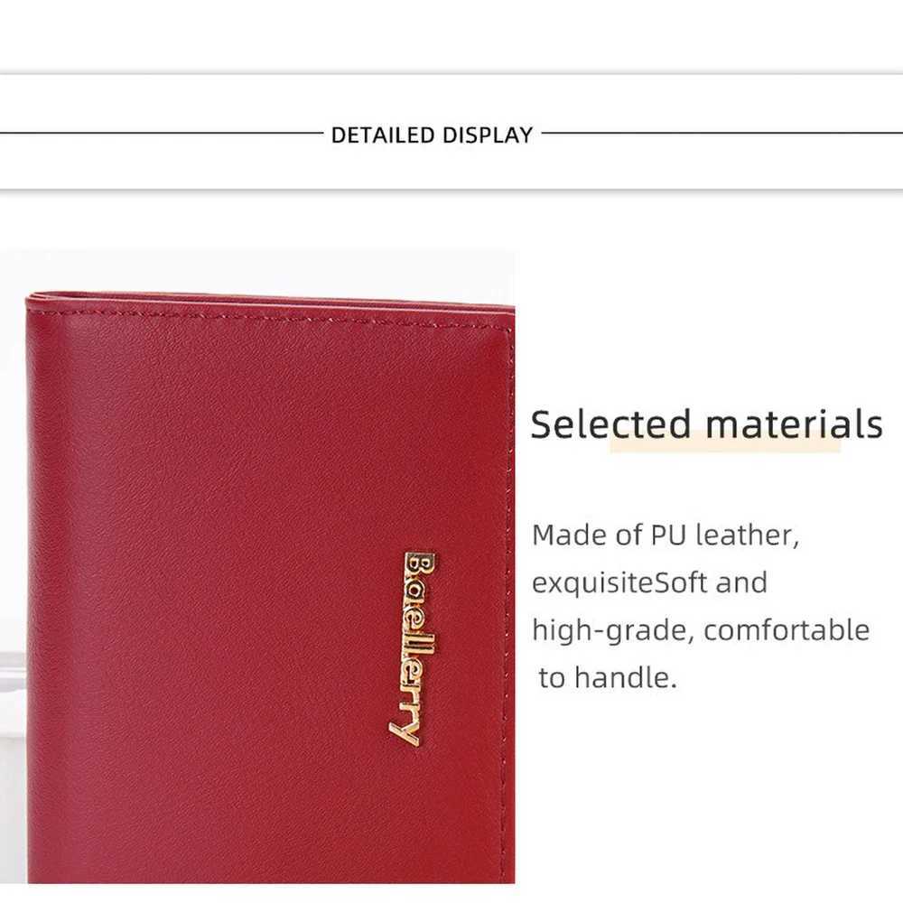 Small Minimalist Card Holder Baellerry Compact Zip Around Wallet for Women RFID Blocking Multi Pocket OrganizerW251120