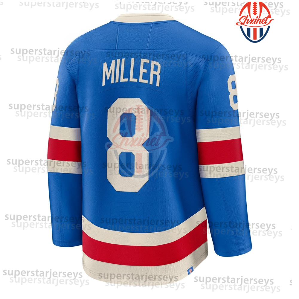 Mens Womens Youth 8 Miller Panarin 2026 WinterClassic Jerseys Z i b a n e j a d 93 Fox Shesterkin Soucy Carrick Cuylle Gretzky Stitched Your Name Numb