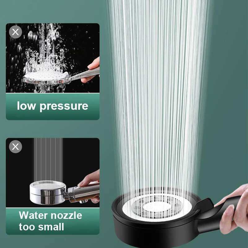 5 Speed Adjustment Bathroom Shower Head High Pressure Water Saving Nozzle Massage Portable Shower for Bathroom AccessoriesM251120