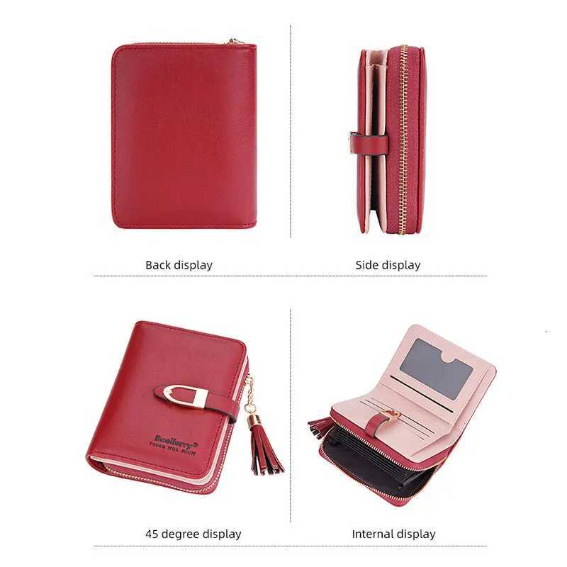 Baellerry New Short Women Wallets Name Engraving Zipper Organ Card Bag Wallet For Girls Quality Card Holder Brand Female PurseW251120