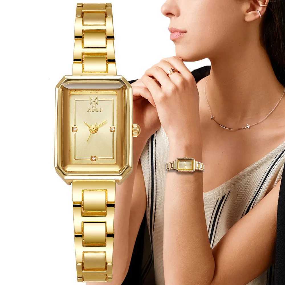 Women Watch Light Luxury Brand Stainless Steel Strap Ladies Fashion Quartz Watches Business Female Clock Bracelet UTHAIXJ251120